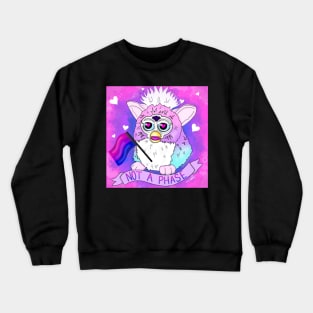 Bi pride furby Crewneck Sweatshirt